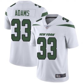 Nike New York Jets #33 Jamal Adams White Mens Stitched NFL Vapor Untouchable Limited Jersey