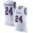 Nike New York Giants #24 James Bradberry White Mens Stitched NFL Limited Rush Tank Top Jersey