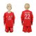 Germany #22 Ter Stegen Red Goalkeeper Long Sleeves Kid Soccer Country Jersey