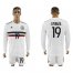 Mexico #19 O.Peralta Away Long Sleeves Soccer Country Jersey