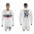 Mexico #19 O.Peralta Away Long Sleeves Soccer Country Jersey
