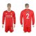 Liverpool #2 Clyne Home Long Sleeves Soccer Club Jersey