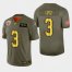 New Orleans New Orleans Saints #3 Wil Lutz Mens Nike Olive Gold 2019 Salute to Service Limited NFL 100 Jersey