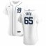 Detroit Tigers #65 Gregory Soto Mens Nike White Home 2020 Authentic Player MLB Jersey
