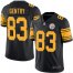 Nike Pittsburgh Steelers #83 Zach Gentry Black Mens Stitched NFL Limited Rush Jersey