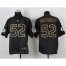 Nike Green Bay Packers #52 Clay Matthews Black Gold No. Fashion Mens Stitched NFL Elite Jersey