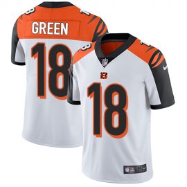 Nike Cincinnati Bengals #18 A.J. Green White Mens Stitched NFL Vapor Untouchable Limited Jersey