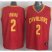Cleveland Cavaliers #2 Kyrie Irving Red Crazy Light Stitched NBA Jersey