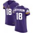 Nike Minnesota Vikings #18 Justin Jefferson Purple Team Color Mens Stitched NFL Vapor Untouchable Elite Jersey