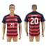 USA #20 Cameron Away Soccer Country Jersey