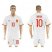Spain #10 Fabregas Away Soccer Country Jersey