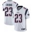 Nike New England Patriots #23 Patrick Chung White Mens Stitched NFL Vapor Untouchable Limited Jersey