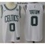 Mens Nike Boston Celtics #0 Jayson Tatum White NBA Authentic Association Edition Jersey