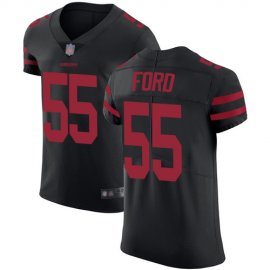Nike San Francisco 49ers #55 Dee Ford Black Alternate Mens Stitched NFL Vapor Untouchable Elite Jersey