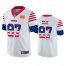 Kansas City Chiefs #87 Travis Kelce White Mens Nike Team Logo USA Flag Vapor Untouchable Limited NFL Jersey