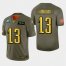 Philadelphia Eagles #13 Nelson Agholor Mens Nike Olive Gold 2019 Salute to Service Limited NFL 100 Jersey