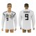 Germany #9 SCHURRLE Home 2018 FIFA World Cup Long Sleeve Thailand Soccer Jersey