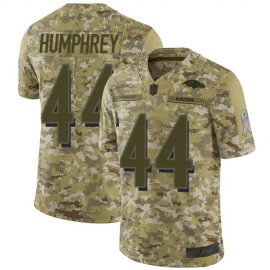 Nike Baltimore Ravens #44 Marlon Humphrey Camo Youth Stitched NFL Limited 2018 Salute to Service Jersey