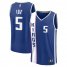 De'Aaron Fox Sacramento Kings Fanatics Branded Unisex 2023/24 Fast Break Jersey – Blue – City Edition