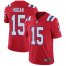 Nike New England Patriots #15 Chris Hogan Red Alternate Mens Stitched NFL Vapor Untouchable Limited Jersey