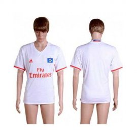 Hamburg Blank Home Soccer Club Jersey
