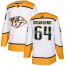 Adidas Nashville Predators #64 Mikael Granlund White Road Authentic Stitched NHL Jersey