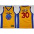 Nike Golden State Warriors #30 Stephen Curry Gold NBA Swingman City Edition Jersey