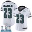 Nike Philadelphia Eagles #23 Rodney McLeod Jr White Super Bowl LII Womens Stitched NFL Vapor Untouchable Limited Jersey