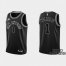 San Antonio San Antonio Spurs #1 Lonnie Walker IV Black Mens Nike NBA 2022-23 Classic Edition Jersey Mens