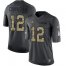 Nike Philadelphia Eagles #12 Randall Cunningham Black Youth Stitched NFL Limited 2016 Salute to Service Jersey