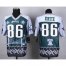 Nike Philadelphia Eagles #86 Zach Ertz Midnight Green Mens Stitched NFL Elite Noble Fashion Jersey