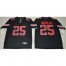 Ohio State Buckeyes #25 Mike Weber Jr. Black(Red No.) Limited Stitched NCAA Jersey