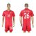 Norway #26 Grogaard Home Soccer Country Jersey