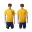 Brazil Blank Home Soccer Country Jersey