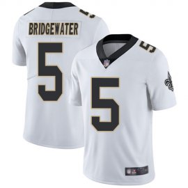 Nike New Orleans Saints #5 Teddy Bridgewater White Mens Stitched NFL Vapor Untouchable Limited Jersey