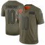 Nike Chicago Bears #10 Mitchell Trubisky Camo Mens Stitched NFL Limited 2019 Salute To Service Jersey