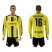 Dortmund #16 Blaszczykowski Home Long Sleeves Soccer Club Jersey