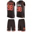 Nike Cleveland Browns #98 Sheldon Richardson Brown Team Color Mens Stitched NFL Limited Tank Top Suit Jersey