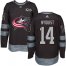 Adidas Columbus Blue Jackets #14 Gustav Nyquist Black 1917-2017 100th Anniversary Stitched NHL Jersey