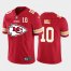 Kansas City Chiefs #10 Tyreek Hill Red Mens Nike Big Team Logo Player Vapor Limited NFL Jersey