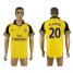 Arsenal #20 Flamini Away Soccer Club Jersey