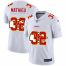 Kansas City Chiefs #32 Tyrann Mathieu White Mens Nike Team Logo Dual Overlap Limited NFL Jersey