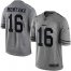 Nike San Francisco 49ers #16 Joe Montana Gray Mens Stitched NFL Limited Gridiron Gray Jersey
