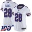 Nike Buffalo Bills #28 E.J. Gaines White Womens Stitched NFL 100th Season Vapor Untouchable Limited Jersey