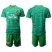 Arsenal Blank Green Goalkeeper Soccer Club Jersey