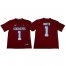 Sooners #1 Jalen Hurts Red Jordan Brand Limited Stitched NCAA Jersey