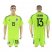 Mexico #13 G.Ochoa Shiny Green Goalkeeper Soccer Country Jersey
