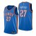 Nike Oklahoma City Thunder #27 Vit Krejci Blue Mens 2021-22 NBA 75th Anniversary Diamond Swingman Jersey – Icon Edition Mens