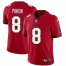 Tampa Bay Buccaneers #8 Bradley Pinion Mens Nike Red Vapor Limited Jersey