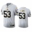 Indianapolis Colts #53 Darius Leonard Mens Nike White Golden Edition Vapor Limited NFL 100 Jersey